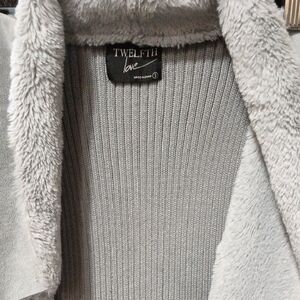 Twelfth Love Gray Women's Cardigan